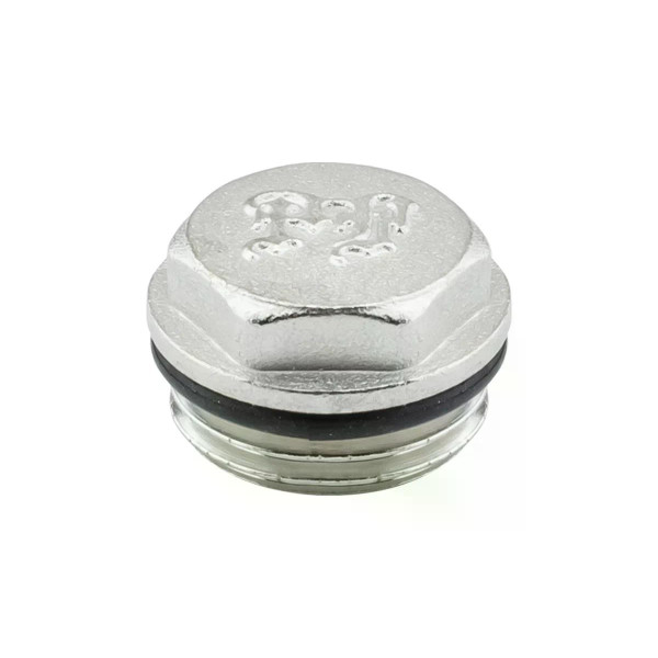 Заглушка 1/2" Н с уплотнительным кольцом Profactor (никель) (PF TF 35R) Заглушка 1/2" Н с уплотнительным кольцом Profactor (никель) (PF TF 35R)