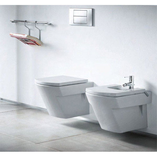 Сиденье для унитаза Roca Hall 36x42 с микролифтом белое (7.8016.2.200.4)