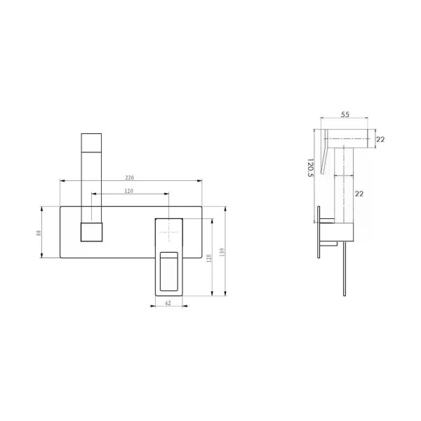 Смеситель с гигиеническим душем Boheme Q Золотой (147-GG) Смеситель с гигиеническим душем Boheme Q Золотой (147-GG)