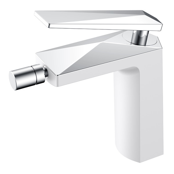 Смеситель для биде Boheme Venturo белый (376-W) Смеситель для биде Boheme Venturo белый (376-W)