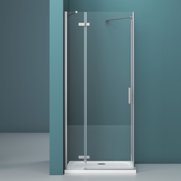 Душевой уголок BelBagno Kraft 80x90x195 L стекло прозрачное, профиль хром (KRAFT-AH-12-80/90-C-Cr-L) Душевой уголок BelBagno Kraft 80x90x195 L стекло прозрачное, профиль хром (KRAFT-AH-12-80/90-C-Cr-L)