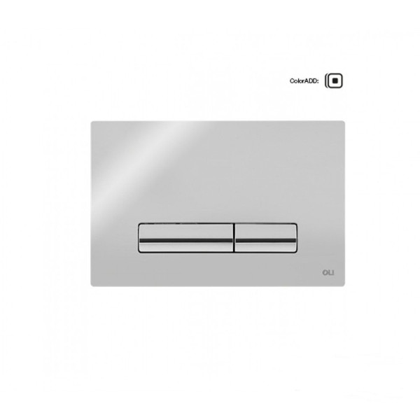 Клавиша смывная Oli Glam хром глянцевый (139185)