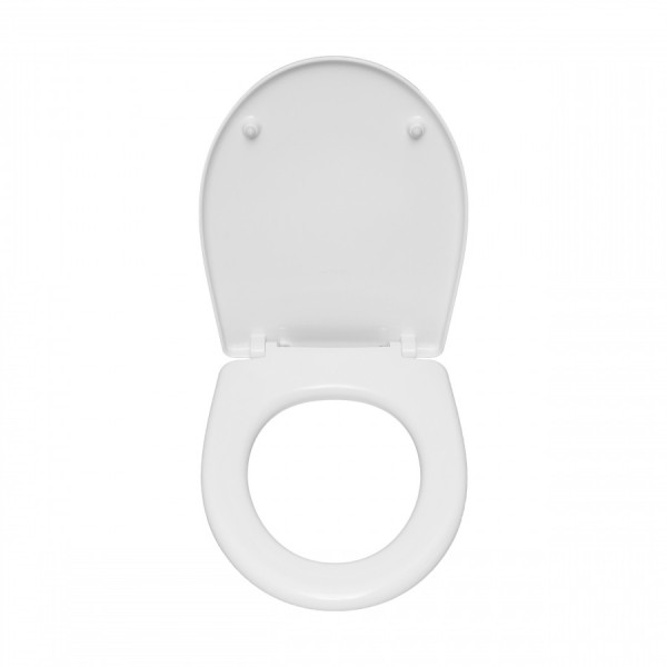 Сиденье для унитаза Santek Анимо с микролифтом белое (1WH106897) Сиденье для унитаза Santek Анимо с микролифтом белое (1WH106897)