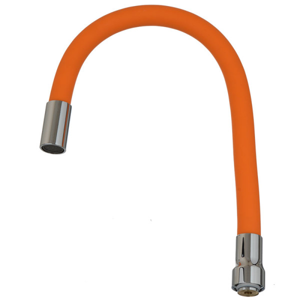 Излив гибкий Melodia LUXE оранжевый 49см (MKP20923)