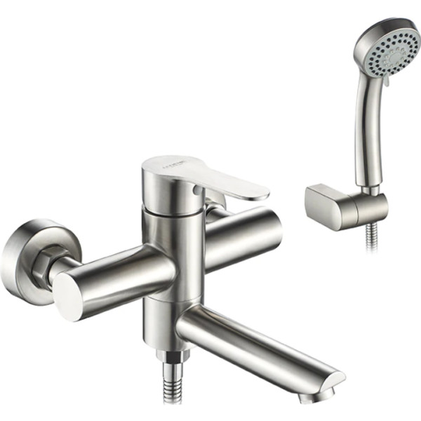 Смеситель для ванны и душа Ledeme с душевым гарнитуром (L73103) Смеситель для ванны и душа Ledeme с душевым гарнитуром (L73103)