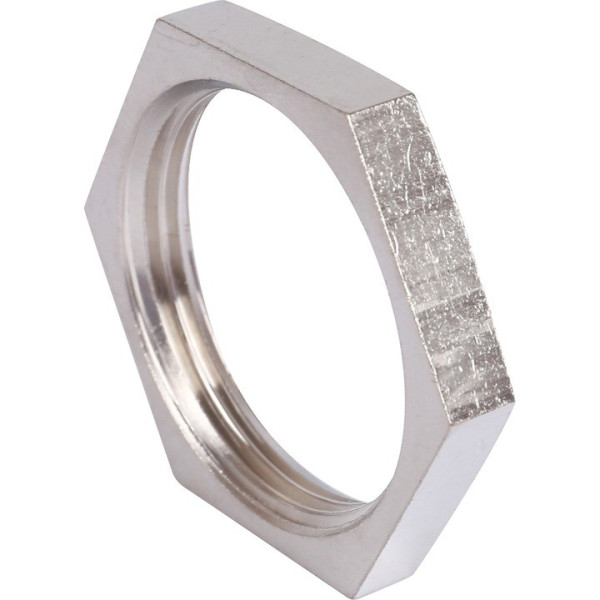 Контргайка 3/4" Stout (никель) SFT-0060-000034 Контргайка 3/4" Stout (никель) SFT-0060-000034