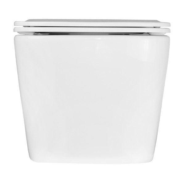 Инсталляция для подвесного унитаза Azario Forte 3/6л.+ подвесной унитаз Loranto DELPHI, с сиденьем микролифт (AZ-100-100F+91343)