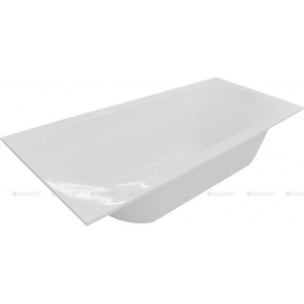 Ванна из искусственного камня Aquanet lotos Stone Slim 170х75 (тонкий бортик) белая (338575)