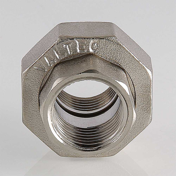 Сгон прямой 1 1/4" ВВ Valtec (никель) (VTr.340.N.0007) Сгон прямой 1 1/4" ВВ Valtec (никель) (VTr.340.N.0007)