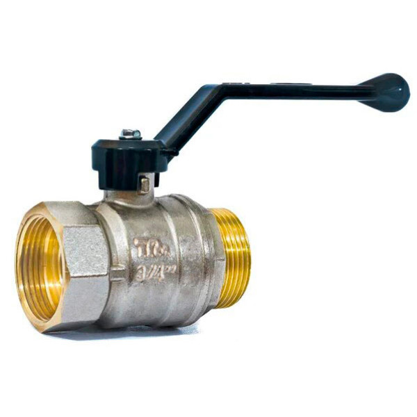 Кран 3/4" ВН шаровый TeRma NEOS (чёрная ручка) (32023) Кран 3/4" ВН шаровый TeRma NEOS (чёрная ручка) (32023)