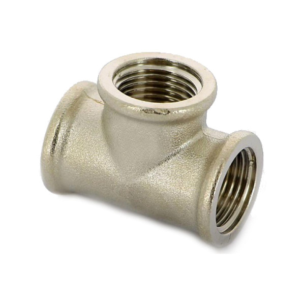 Тройник 1 1/4" Uni-Fitt (никель) 615N5550