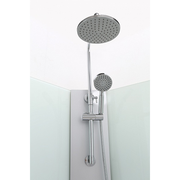 Кабина гидромассажная BandHours Nova 90х90 стекло прозрачное, профиль хром Кабина гидромассажная BandHours Nova 90х90 стекло прозрачное, профиль хром