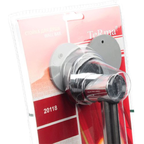 Душевая стойка Melodia с мыльницей d19, L=600 нерж., ABS, хром (MKP20118BL)