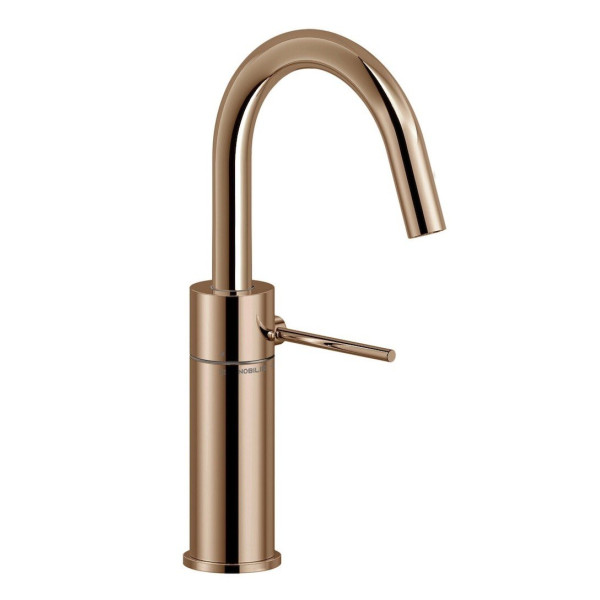 Смеситель для раковины Nobili Velis золотой (VE125138/2RCP)