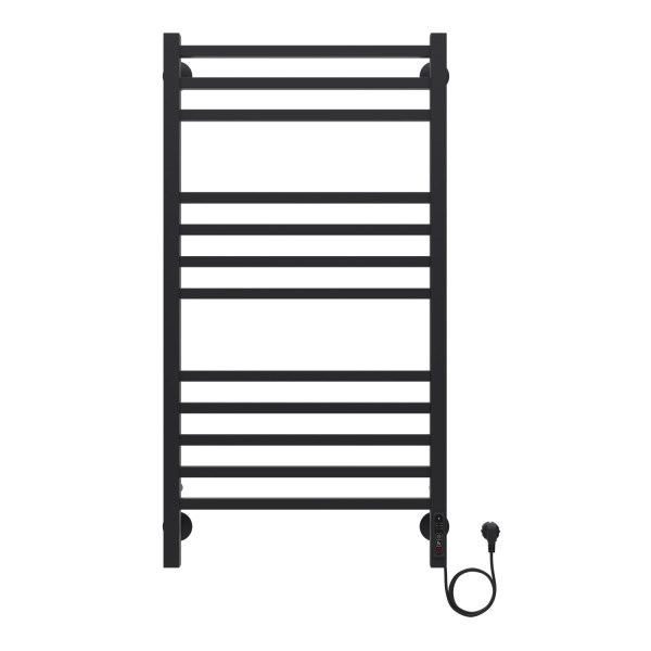 Полотенцесушитель электрический Azario Ancona 500x1000 черный Полотенцесушитель электрический Azario Ancona 500x1000 черный