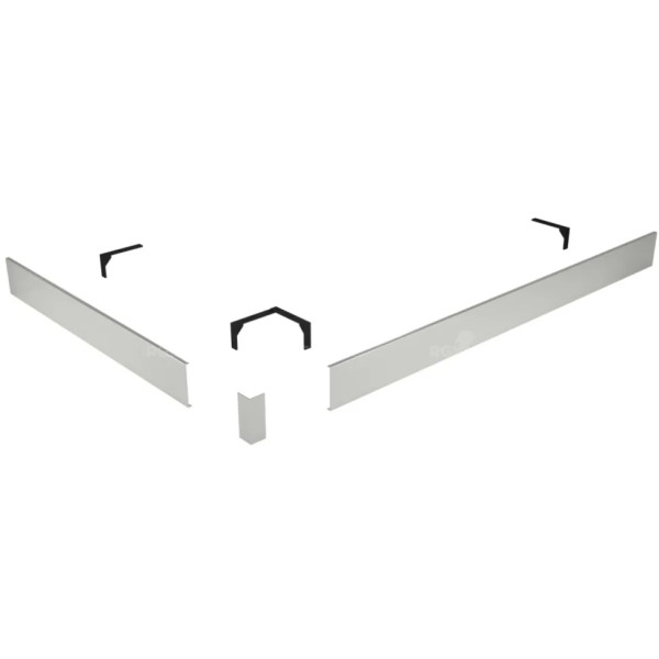 Экран для душевого поддона RGW N/ST-21 100x120 серый (50231502-10) Экран для душевого поддона RGW N/ST-21 100x120 серый (50231502-10)