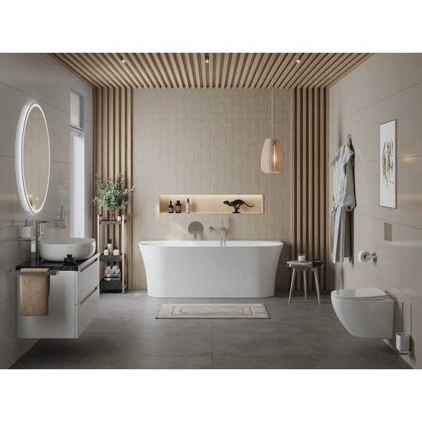 Ванна акриловая BelBagno 170x75 белая (BB711-1700-750)