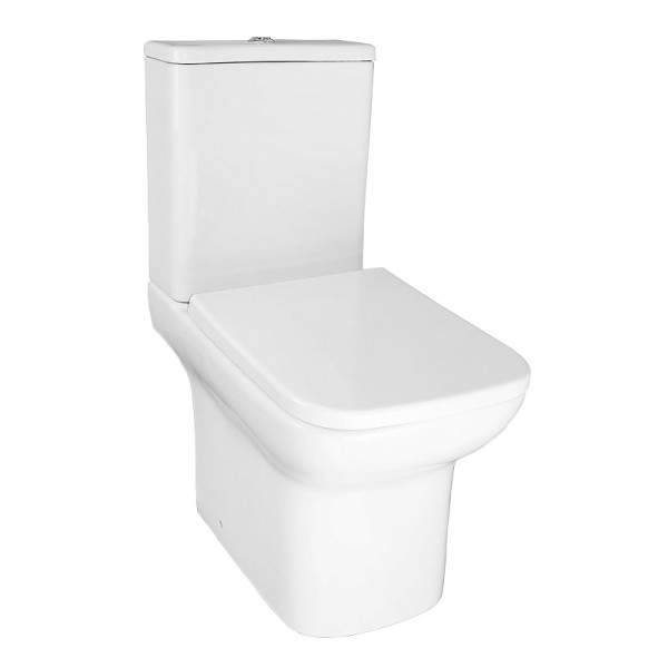 Унитаз напольный Alba безободковый сиденьем микролифт 620x405x805 (AZ-8323)