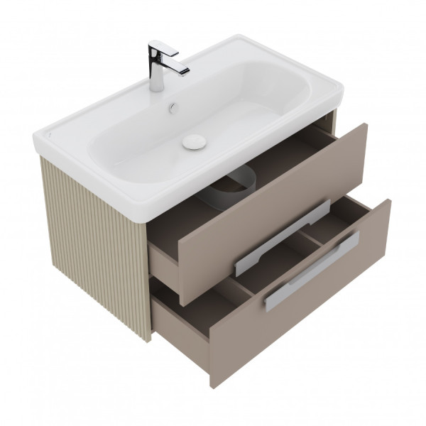 Тумба подвесная Aquaton Ар-Деко 806x453x450 кашемир (1.A280.4.01D.D6E.0)