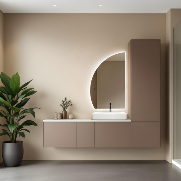 Зеркало Abber Teil 68,6x109,7 с подсветкой, бесконтактный выключатель, диммер (AG6504SR)