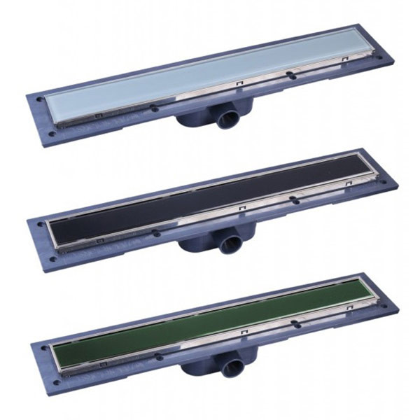 Душевой лоток Metaleks Glass Black с сухим затвором 550 (20.19B) Душевой лоток Metaleks Glass Black с сухим затвором 550 (20.19B)