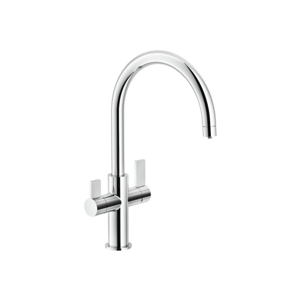 Смеситель для кухни Nobili Flag хром, с подключением к фильтру (FL96824/3VCR)