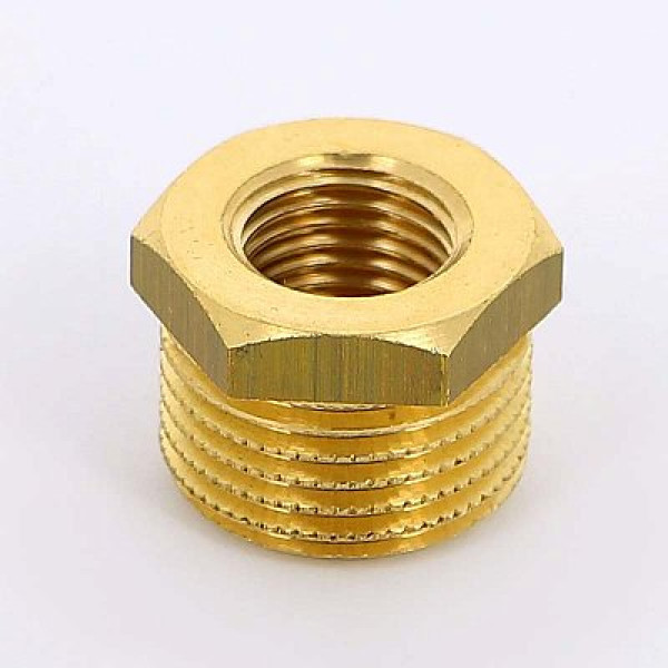 Футорка 3/8"Вх1/2"Н Uni-Fitt (латунь) 604G2100