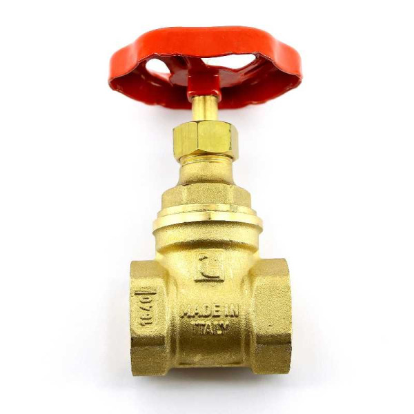 Задвижка клиновая Itap 3/4" PN 16 (красная ручка флаер) (1560034)