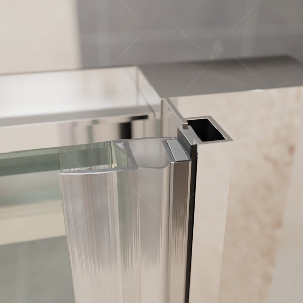 Душевая дверь RGW Passage 100x195 стекло прозрачное, профиль хром (41081410-11)