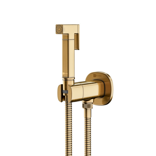 Смеситель с гигиеническим душем Lemark Solo встраиваемый черный (LM7172B)