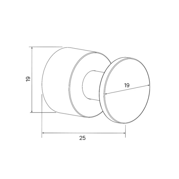 Комплект крючков 4 шт. хром Iddis (HOK4SC0i41)