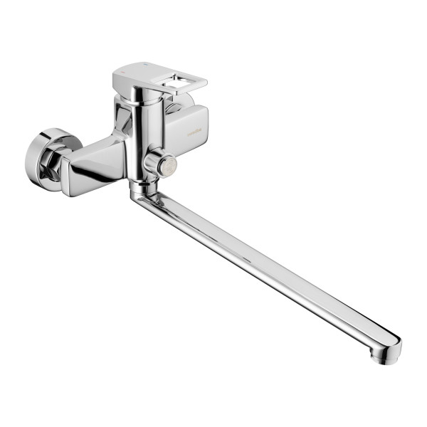 Смеситель для ванны Swedbe 2050 с длинным изливом Z-формы хром (2050) Смеситель для ванны Swedbe 2050 с длинным изливом Z-формы хром (2050)