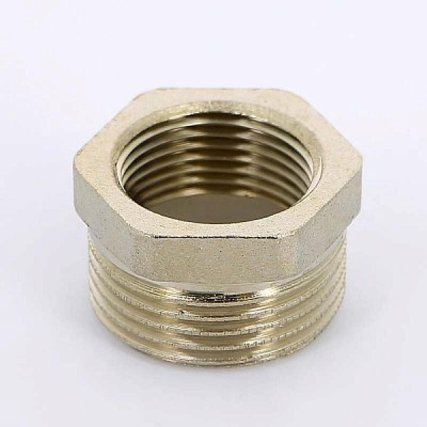 Футорка 3/4"Вх1"Н Uni-Fitt (никель) 604N4300
