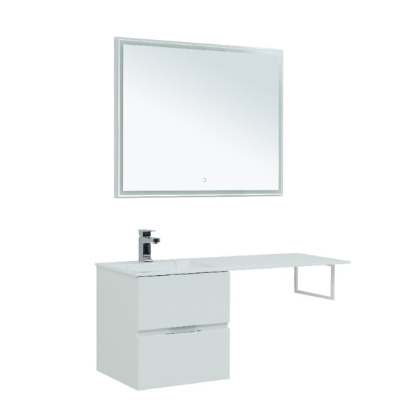 Тумба подвесная Aquanet Алвита 48 480х480х528 2 ящика, белая (243660) Тумба подвесная Aquanet Алвита 48 480х480х528 2 ящика, белая (243660)