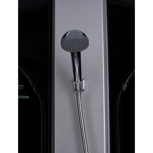 Душевая кабина Loranto 80x100x215 стекло матовое, профиль сатин (CS-5180-13L G)