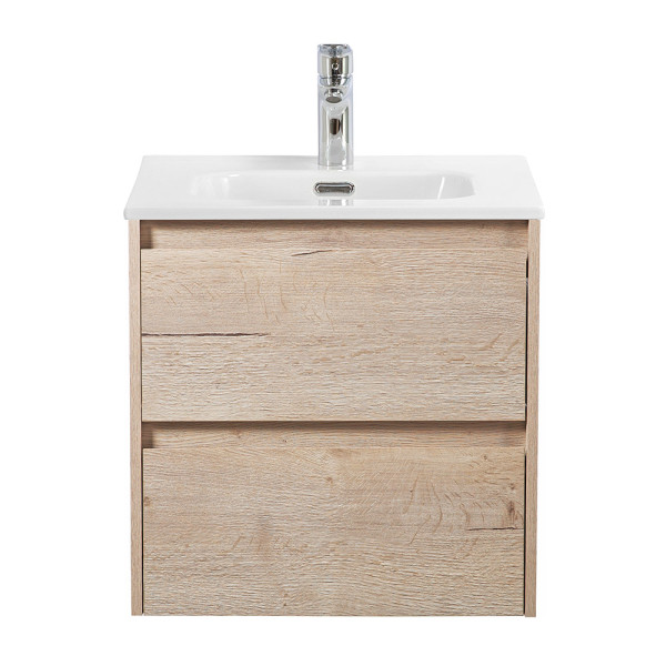 Тумба подвесная BelBagno Kraft 500x460x500 Rovere Galifax Bianco/матовый (KRAFT-500-2C-SO-RGB)