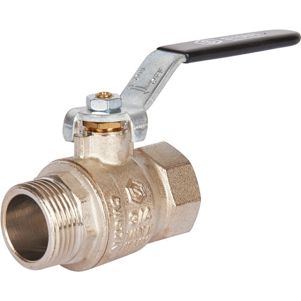 Кран 3/4" ВН шаровый Stout стандартнопроходной (чёрная ручка) (SVB-0013-000020)