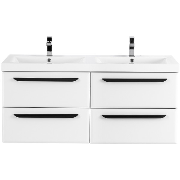 Тумба подвесная Cezares Eco 120x50 Bianco Lucido (ECO-120-4C-SO-2-BL)