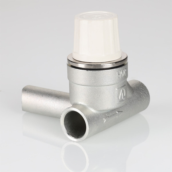 Клапан термостатический прямой (правый) 26*21*26 Valtec VT.035.R (под приварку) (VT.035.R.04)