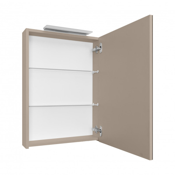 Шкаф зеркальный Roca Oleta 500x137x700 капучино (A857644515)