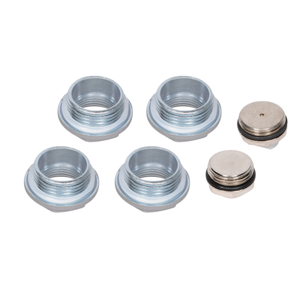 Комплект универсальный для монтажа радиатора Royal Thermo 3/4'' (серебристый) (RT3/4S)