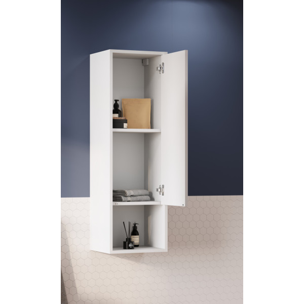 Шкаф подвесной Aquaton Хоуп 332x305x1060 белый матовый (1.A287.5.03H.P2B.0)
