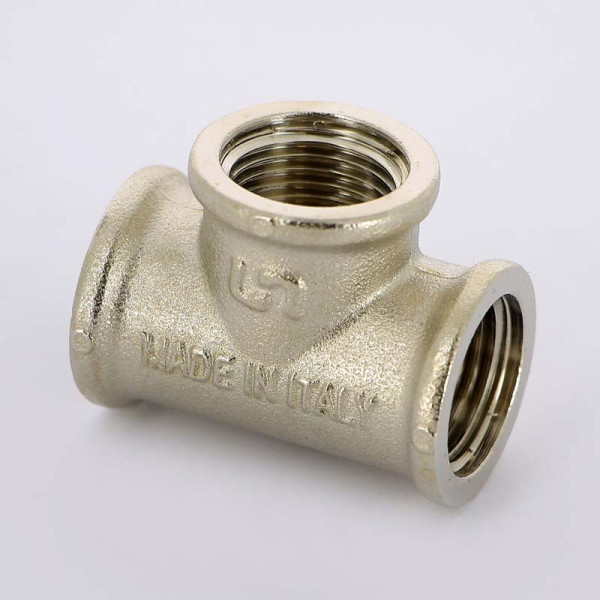 Тройник 1/2" Uni-Fitt (никель) 615N2220