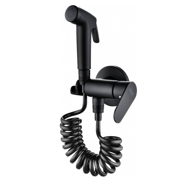 Смеситель для биде D&K Rhein.Marx с гигиеническим душем черный (DA1394585) Смеситель для биде D&K Rhein.Marx с гигиеническим душем черный (DA1394585)