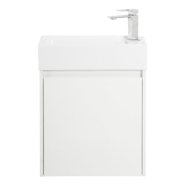 Тумба подвесная BelBagno Kraft Mini 50 Bianco Opaco левая (KRAFT MINI-500/260-1A-SO-BO-L)