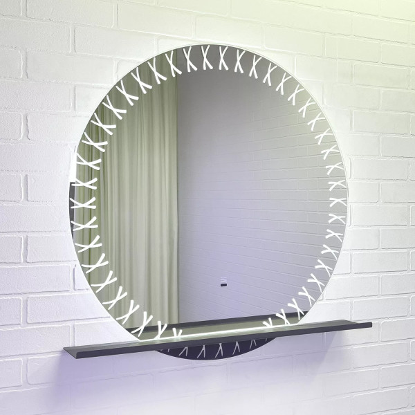 Зеркало с подсветкой Comforty Арзамас 800x120x800 (00-00014152)