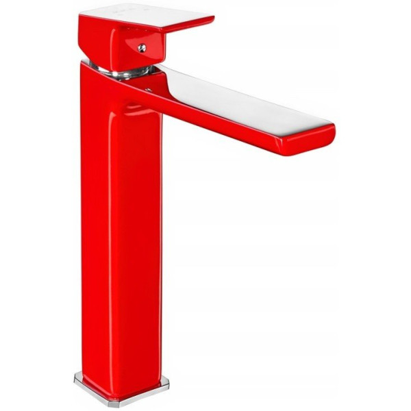 Смеситель для раковины E.C.A. Tiera красный (103388002EX)