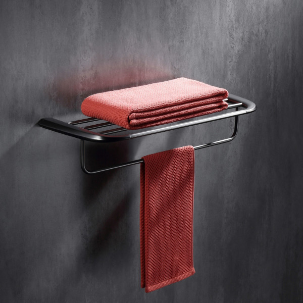 Полка для полотенец Abber Nord никель (AA1554NG)