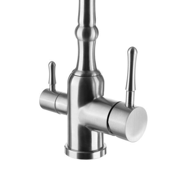 Смеситель для кухни Гейзер Анхель с подключением к фильтру с питьевой водой (25691) Смеситель для кухни Гейзер Анхель с подключением к фильтру с питьевой водой (25691)