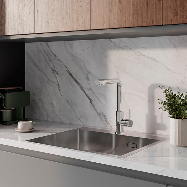 Смеситель для кухни Iddis Rule с каналом для фильтрованной воды хром (RULSBLFi05)